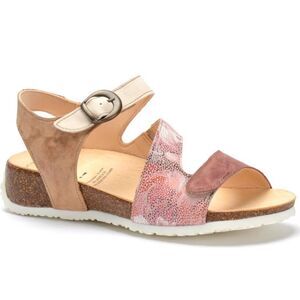 Think! Tanisha Leather Adjustable Strap Comfort Sandals Size EU 39 US 8